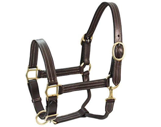Leather Flat Halter